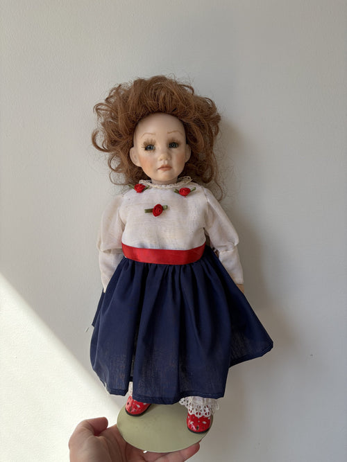 A Boots Tyner Porcelain Doll Reproduction 1984