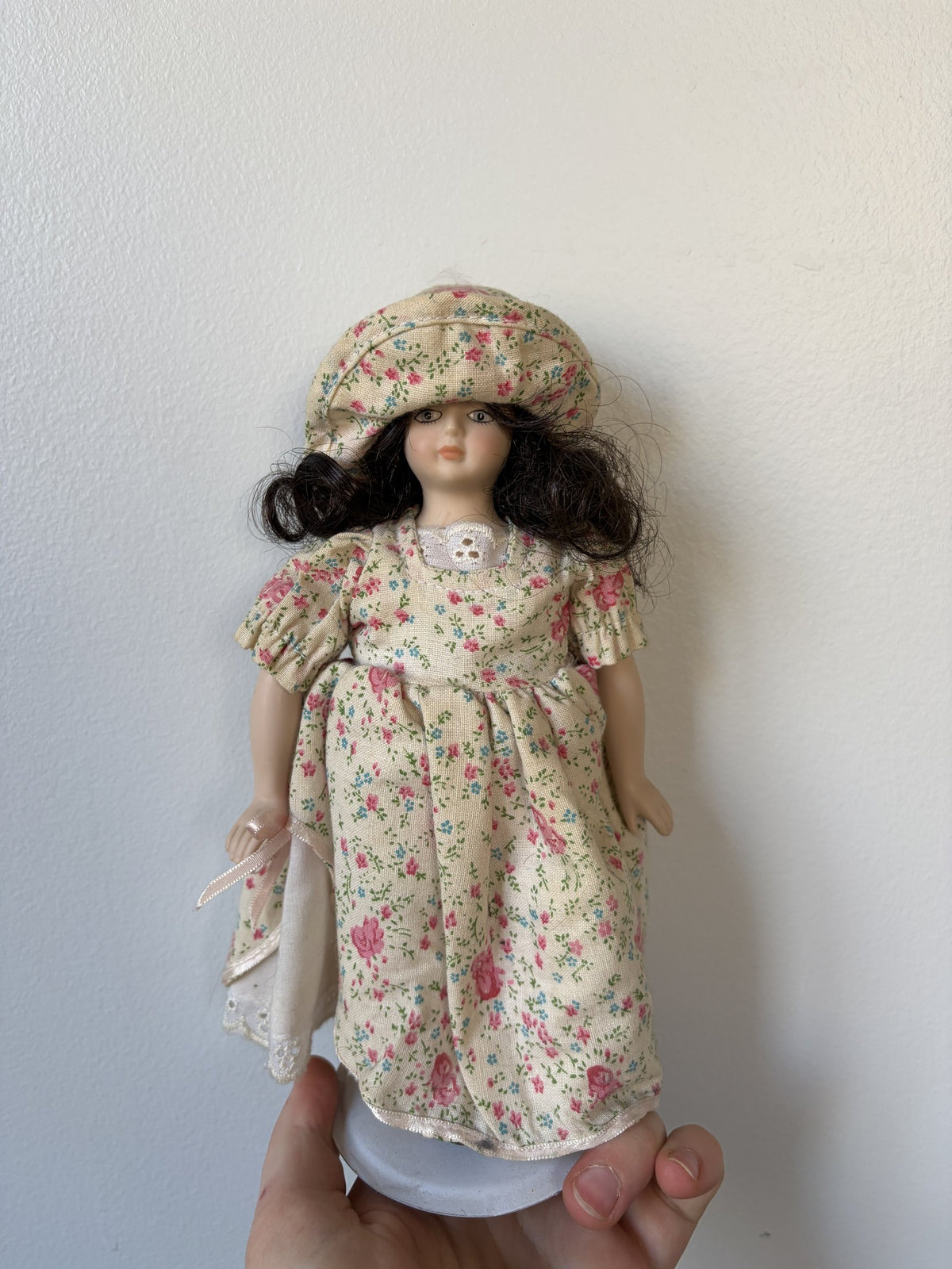 Set of Small Vintage Porcelain Dolls in International Costumes