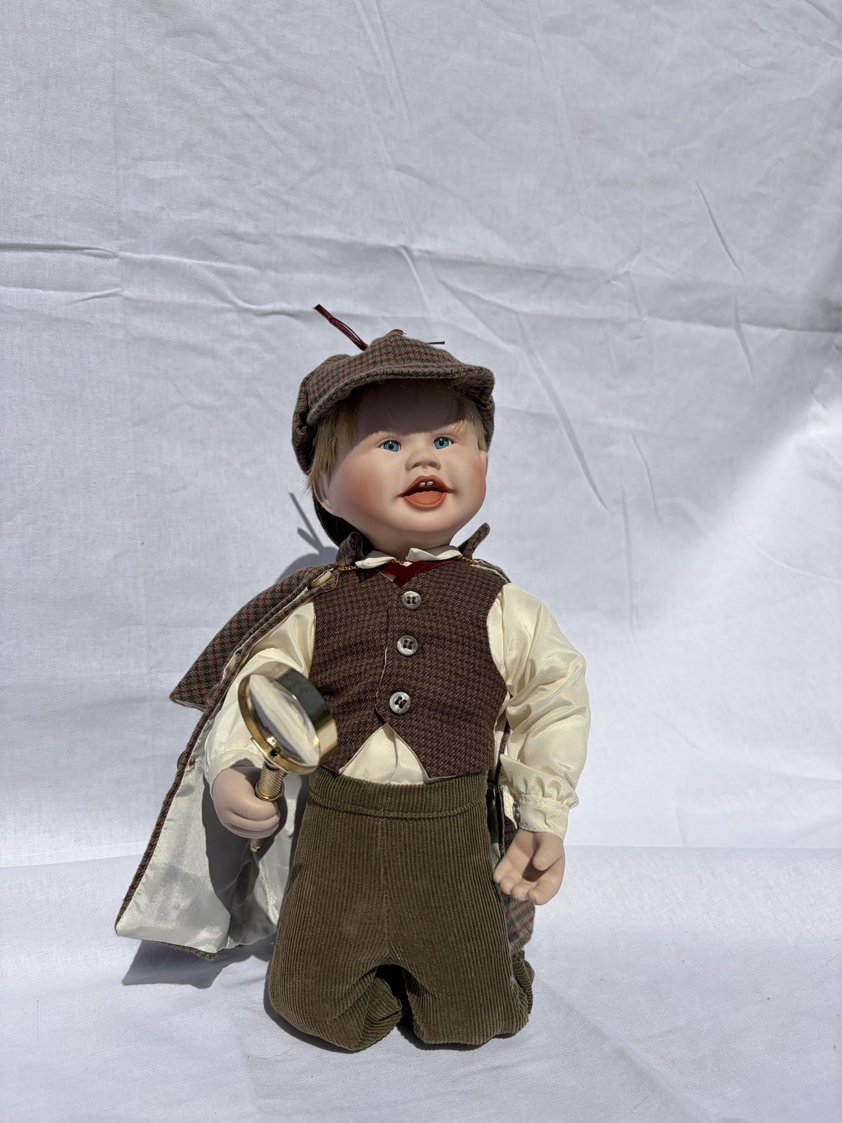 Edwin M. Knowles ‘Little Sherlock’ Porcelain Doll – Born to be Famous