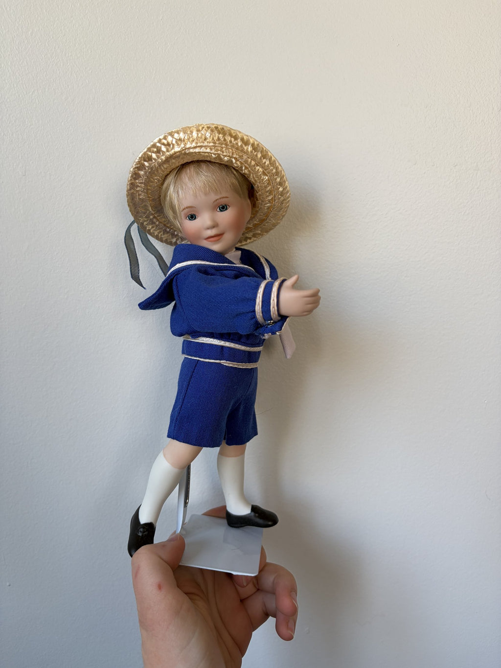 Danbury Mint Prince William Porcelain Doll in Sailor Suit