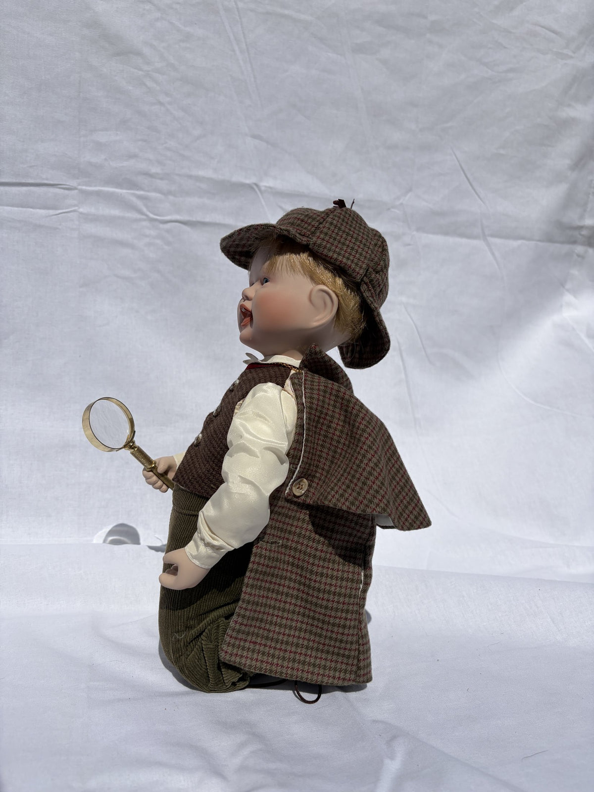 Edwin M. Knowles ‘Little Sherlock’ Porcelain Doll – Born to be Famous