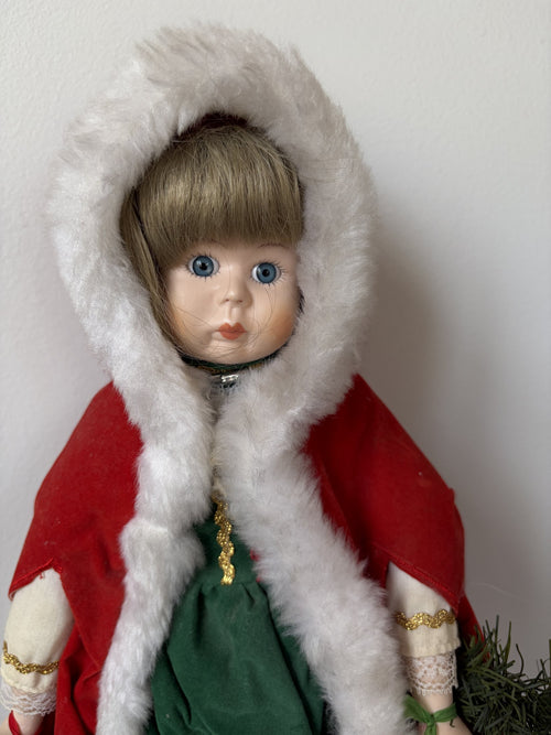 Brinn’s Collectible Porcelain Doll Christmas Edition PGH. PA