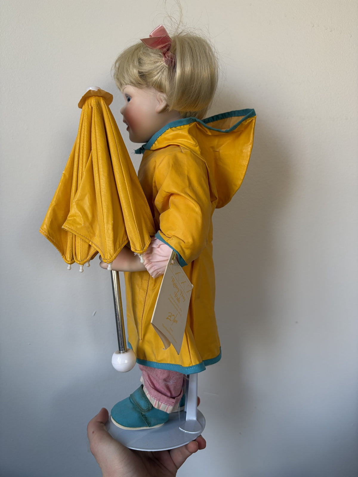 Rainy Day Pals Porcelain Doll by The Hamilton Collection