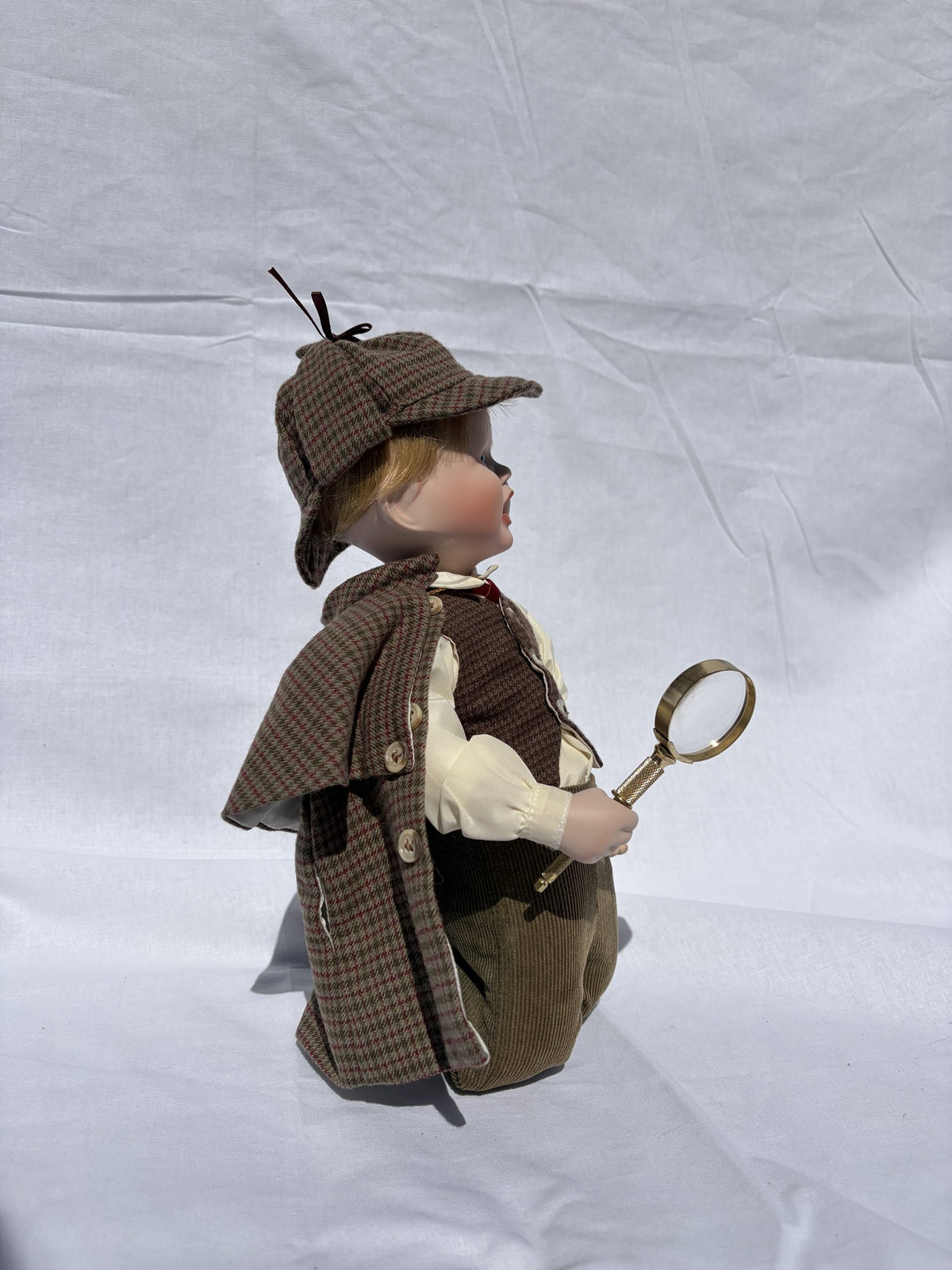 Edwin M. Knowles ‘Little Sherlock’ Porcelain Doll – Born to be Famous