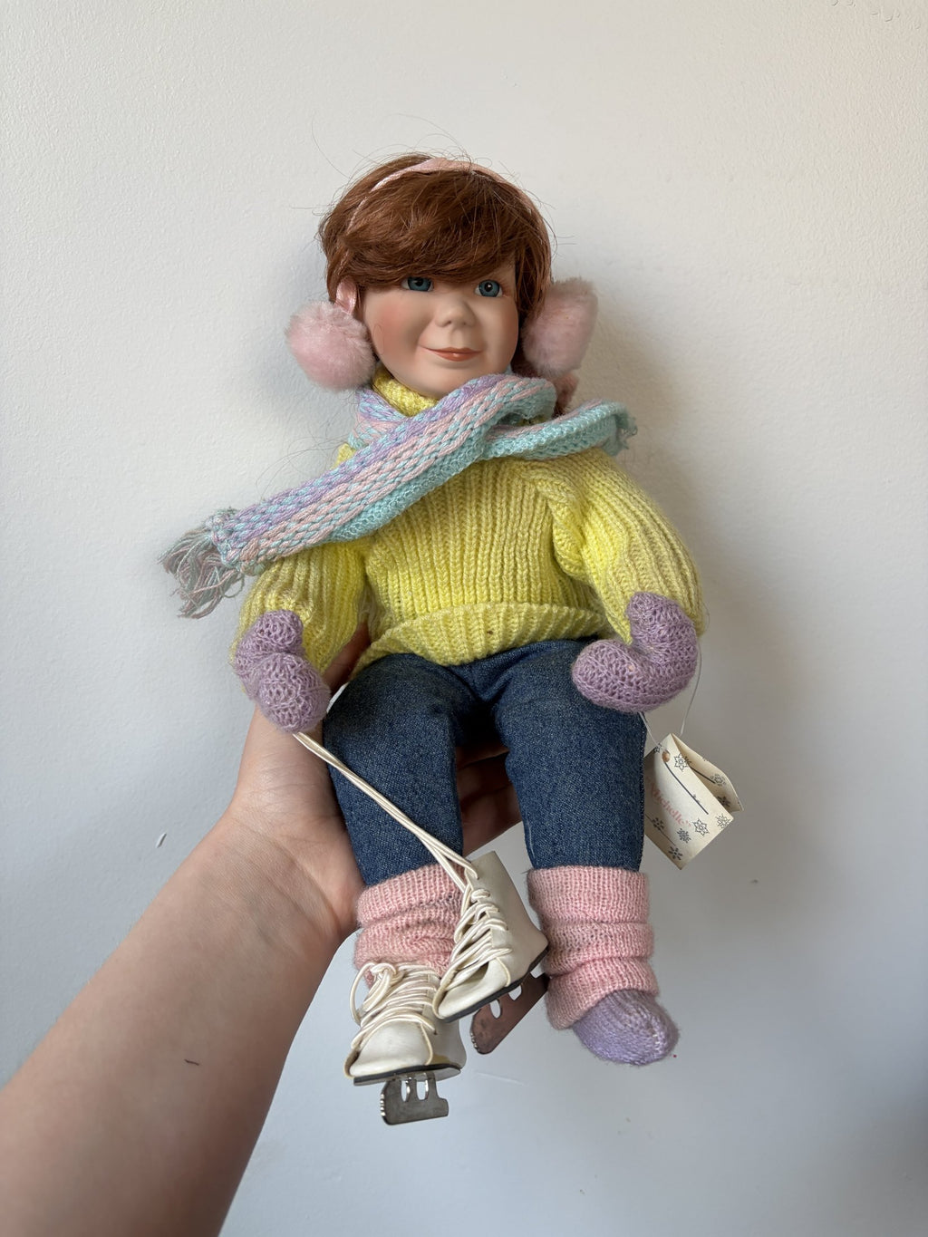 Ashton-Drake Michelle Porcelain Doll Winterfest Collection 1992
