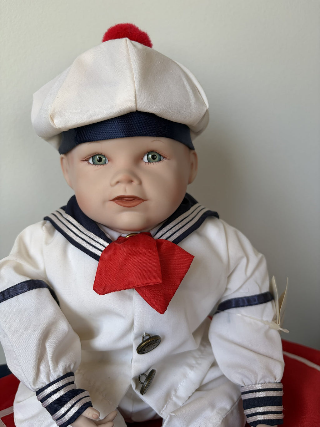 Yolanda Bello Porcelain Doll ‘Matthew’ Sailor Outfit Edwin M. Knowles