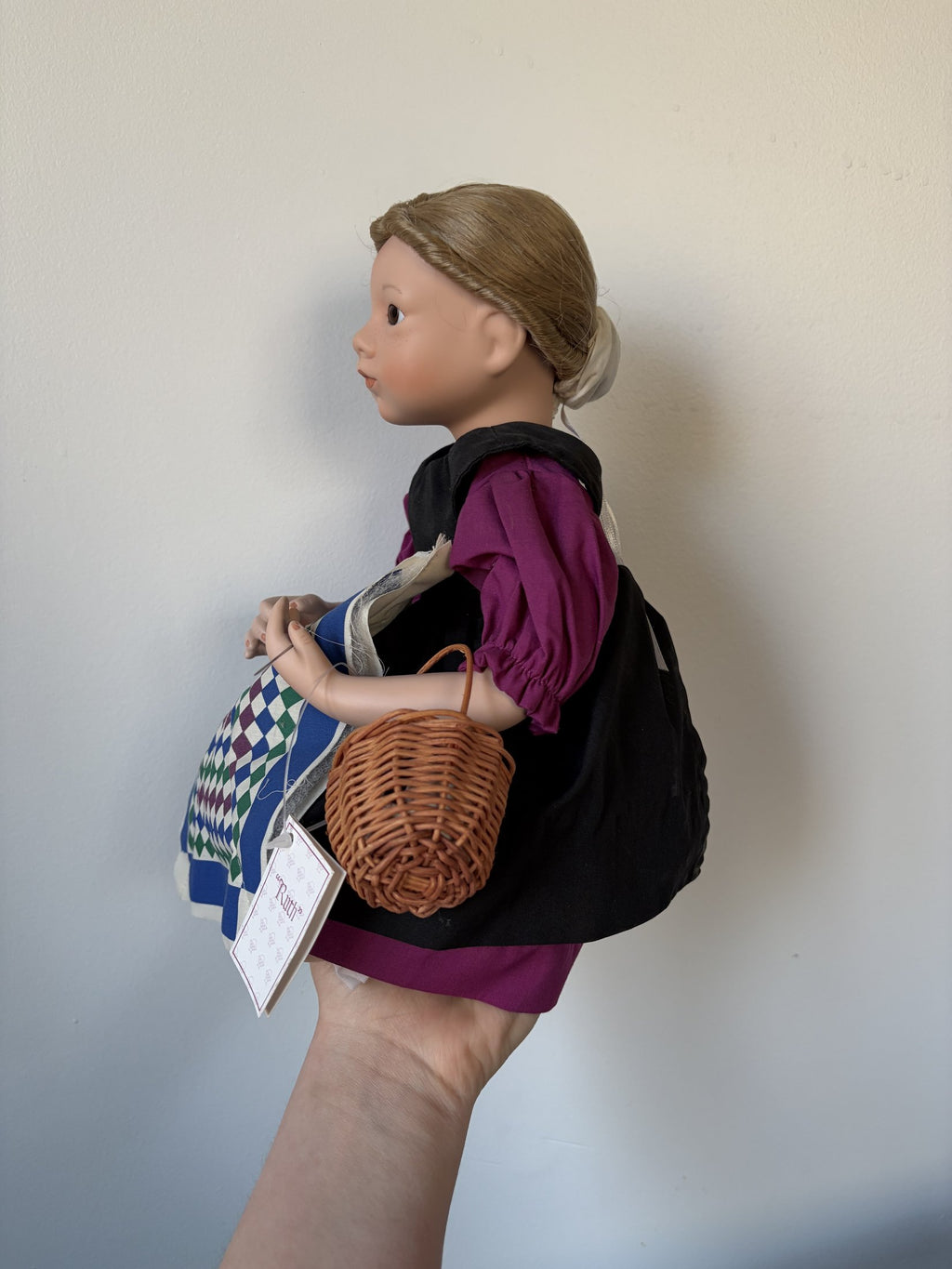 Amish Blessings Ruth Porcelain Doll by Julie Good Kruger