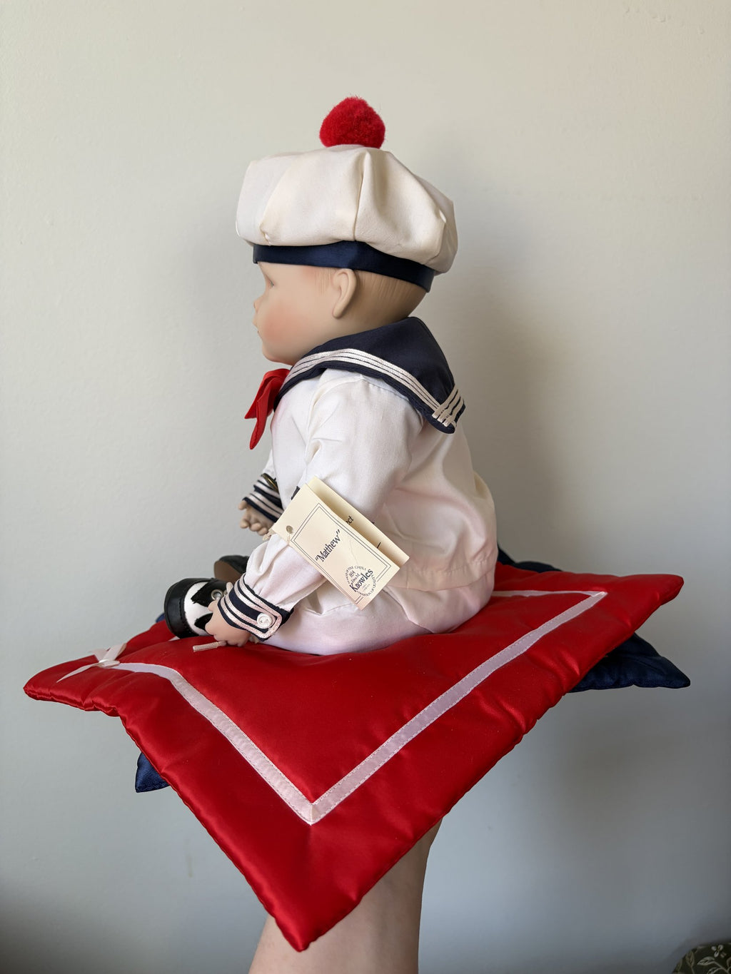 Yolanda Bello Porcelain Doll ‘Matthew’ Sailor Outfit Edwin M. Knowles