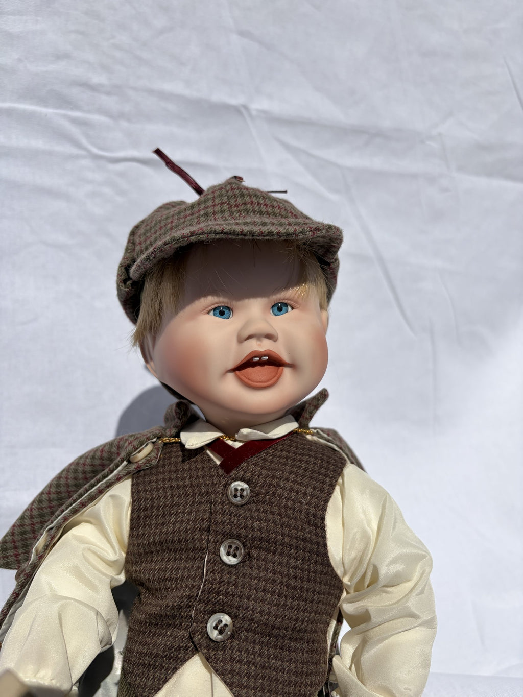 Edwin M. Knowles ‘Little Sherlock’ Porcelain Doll – Born to be Famous
