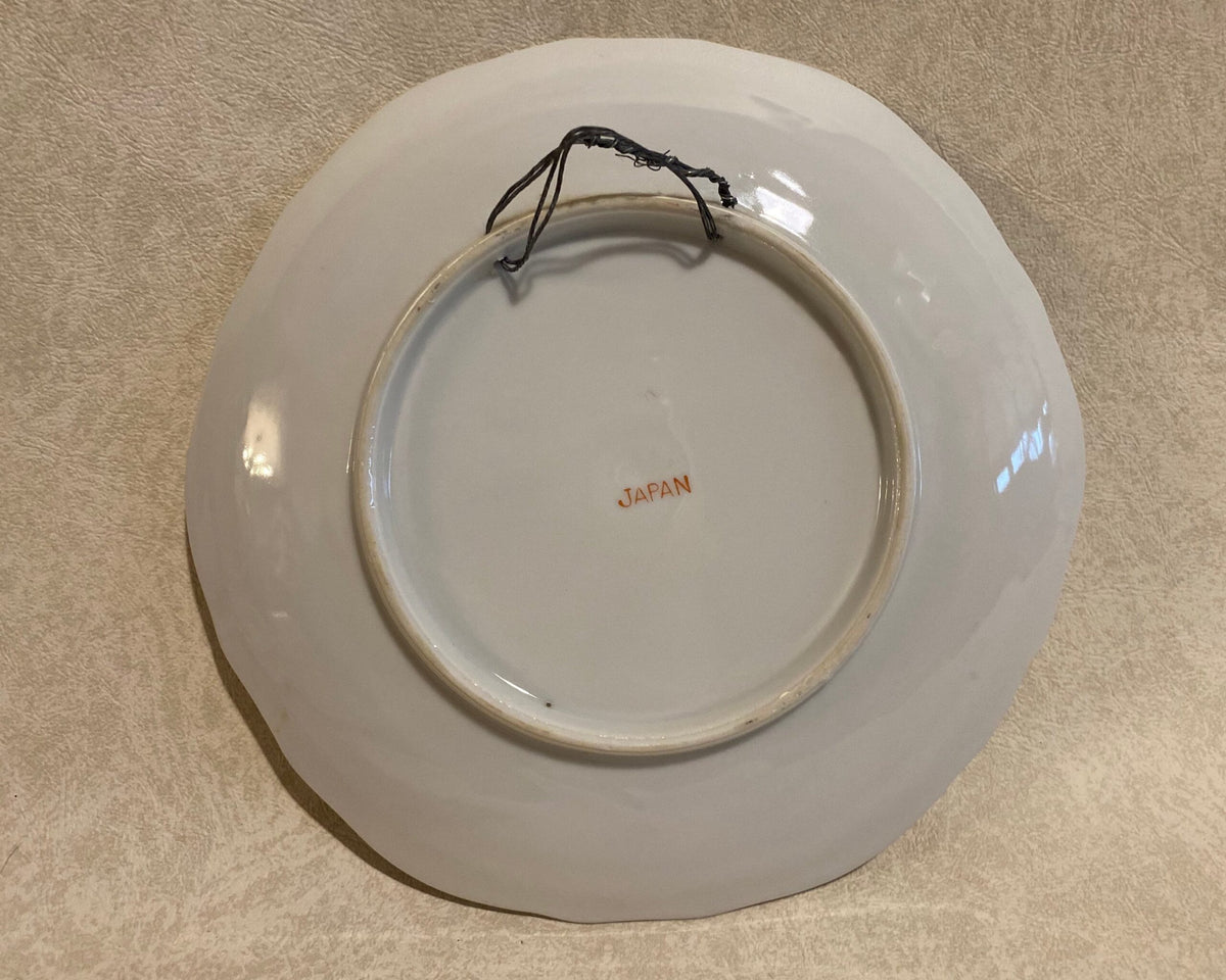 “The Homestead in Winter” — Currier & Ives Decorative Wall Plate — Japan