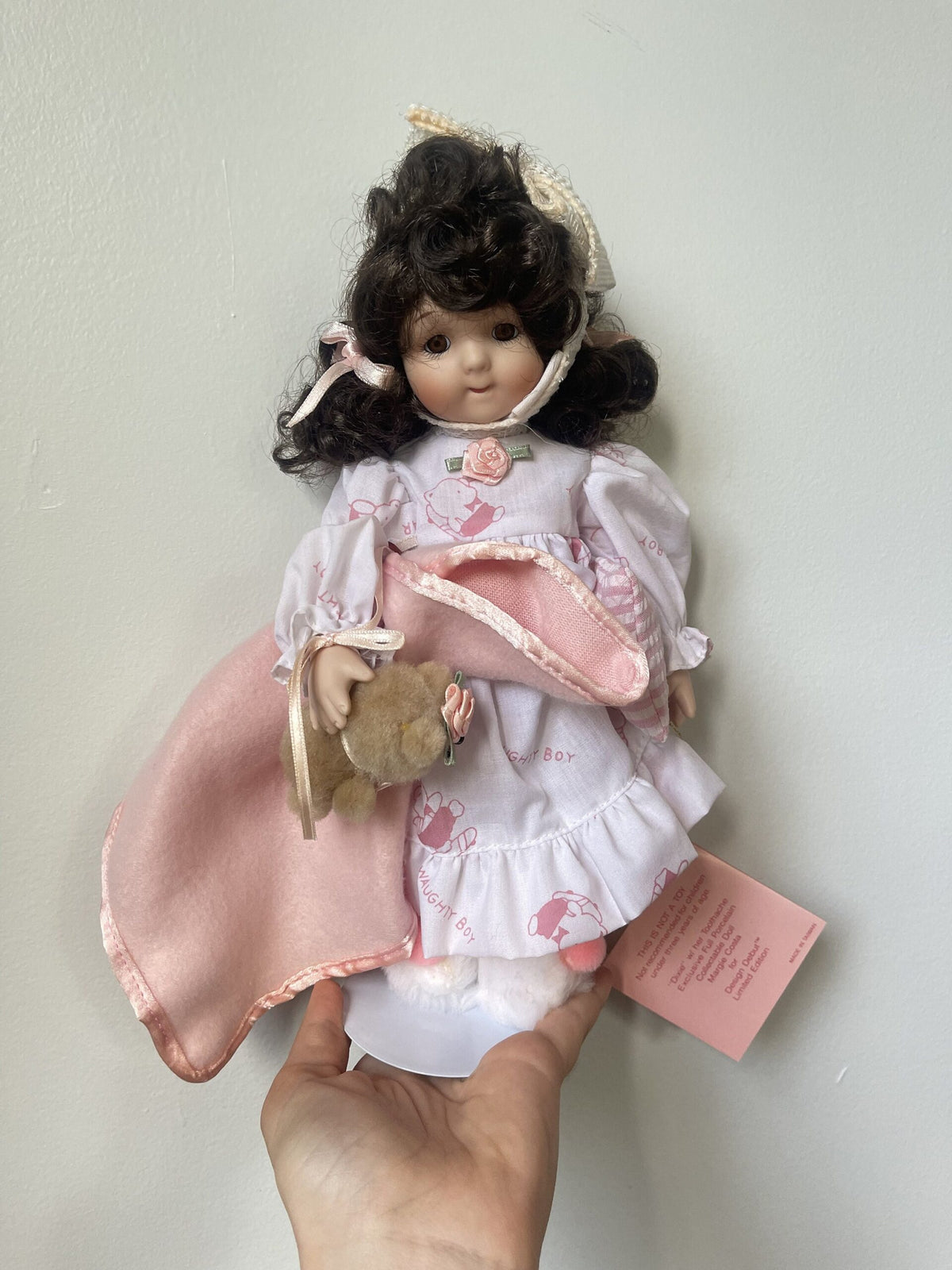 Dixie Toothache Porcelain Doll — Design Debut Collection