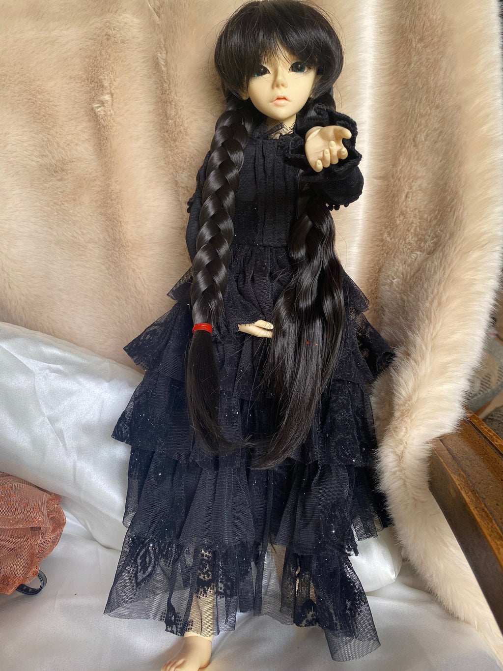 LOVE BJD Ball-Jointed Doll — with 3 Outfits, Wigs & Accessories, in Box