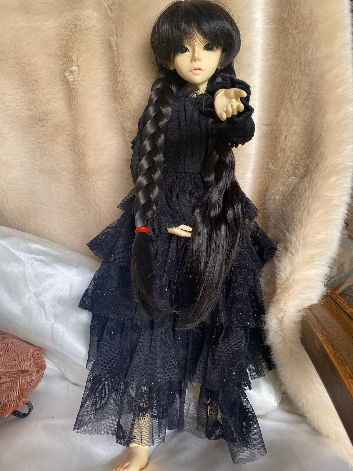 LOVE BJD Ball-Jointed Doll — with 3 Outfits, Wigs & Accessories, in Box