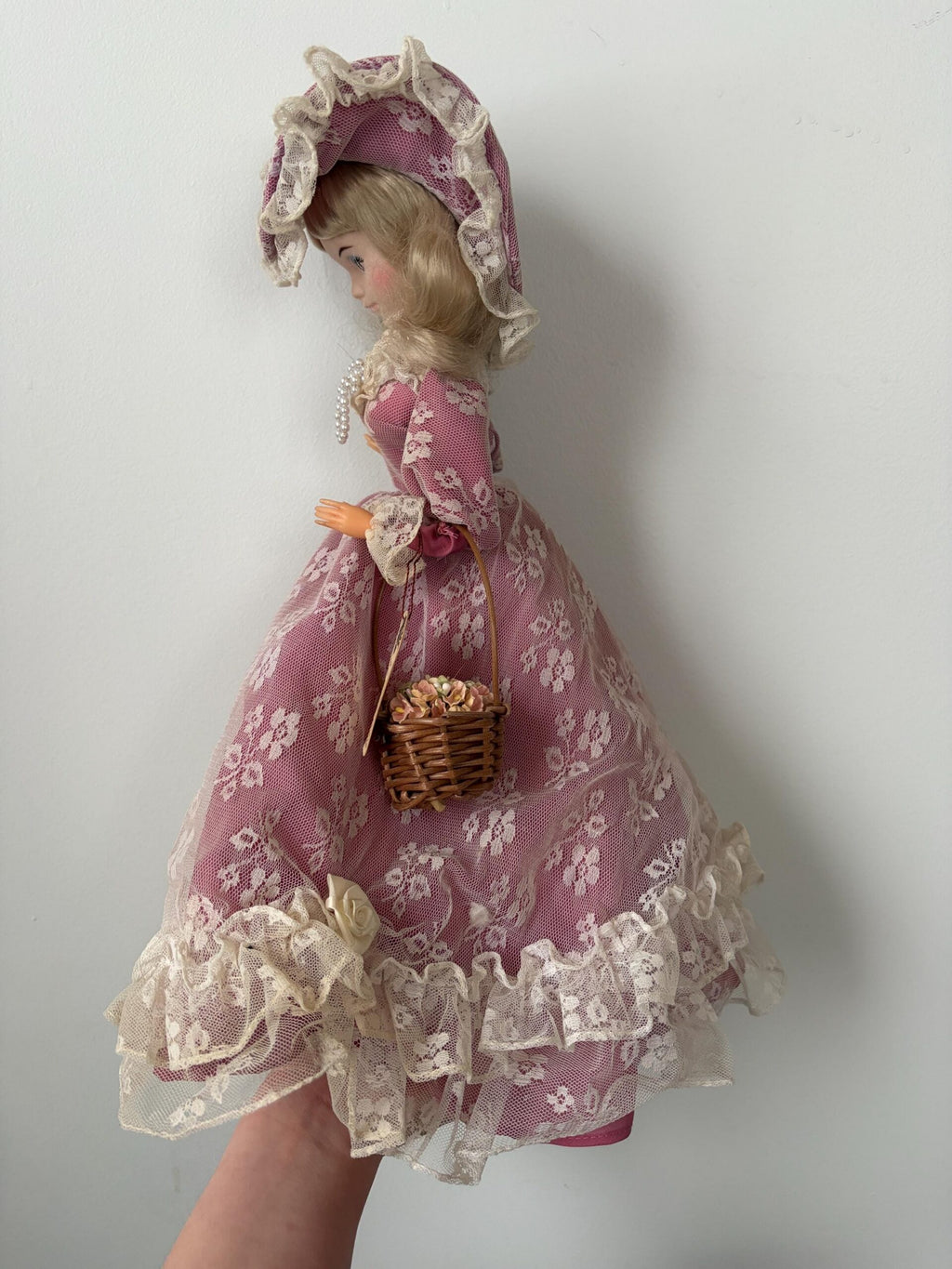 June — Bradley Doll Collection — Vintage Fabric-Face Doll — 15″
