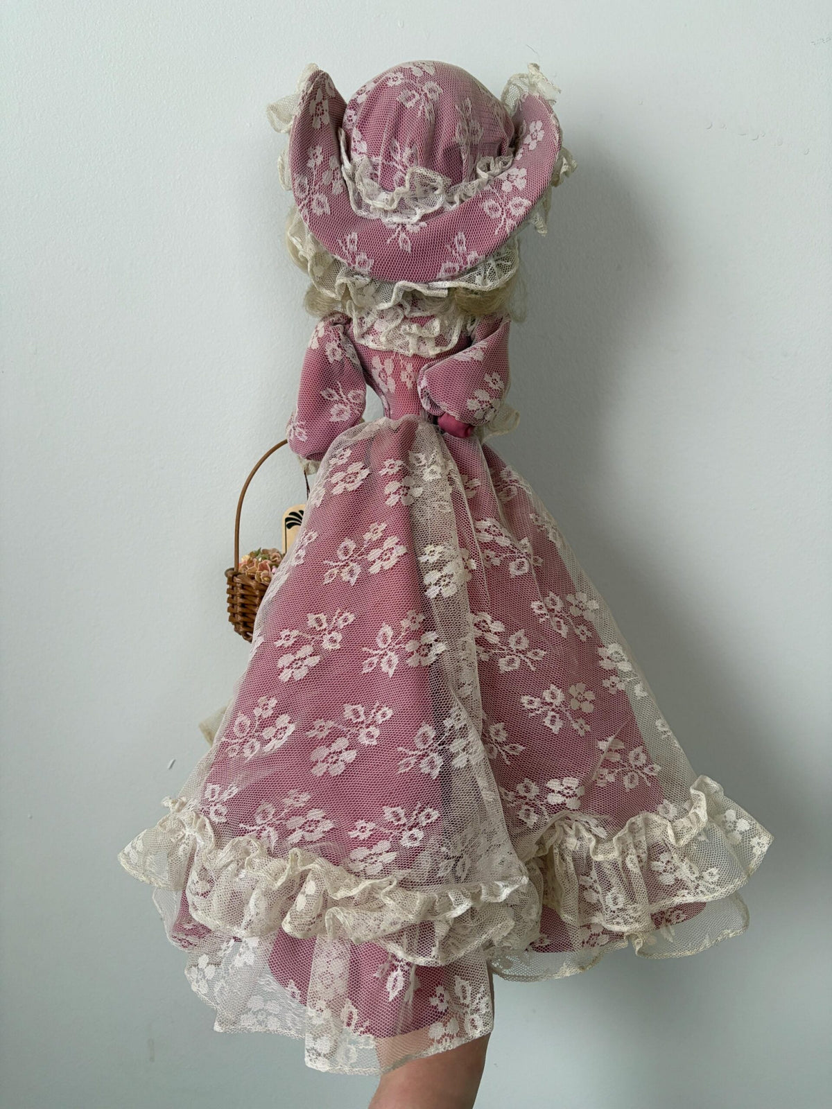June — Bradley Doll Collection — Vintage Fabric-Face Doll — 15″