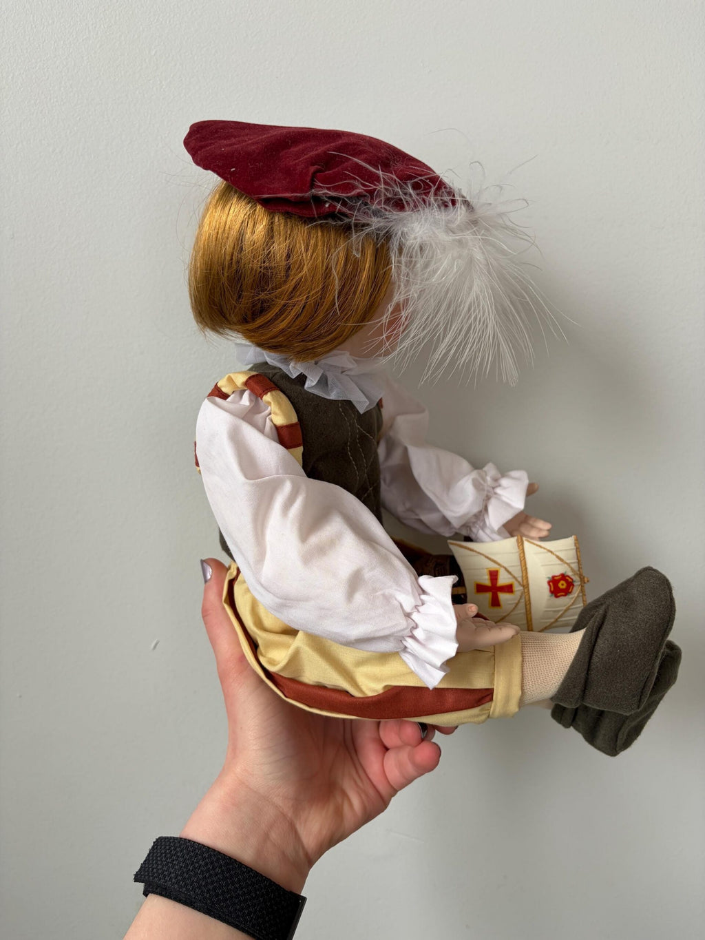 Edwin M. Knowles “Little Christopher Columbus” Porcelain Doll — Born To Be Famous