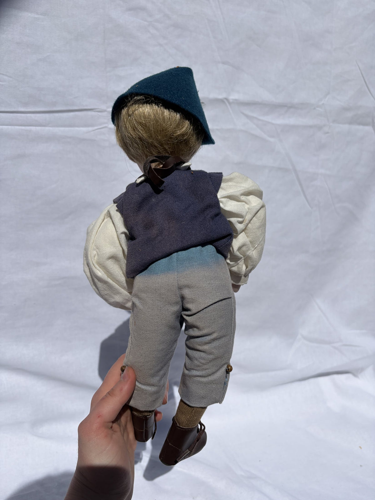 Dianna Effner Little Boy Blue Porcelain Doll Mother Goose Collection