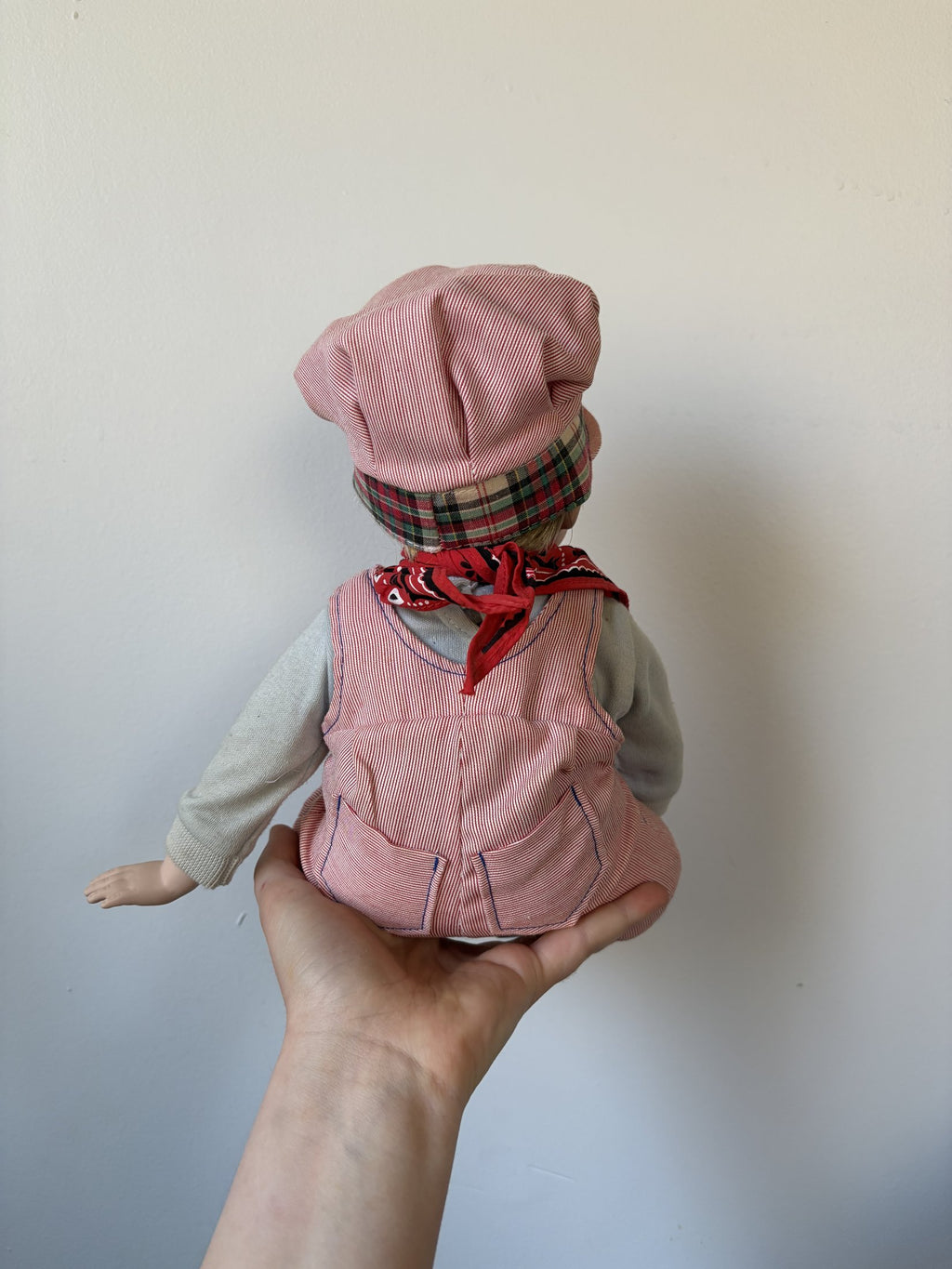 Danbury Mint 1990 Train Engineer Jimmy Porcelain Doll by Elke Hutchens