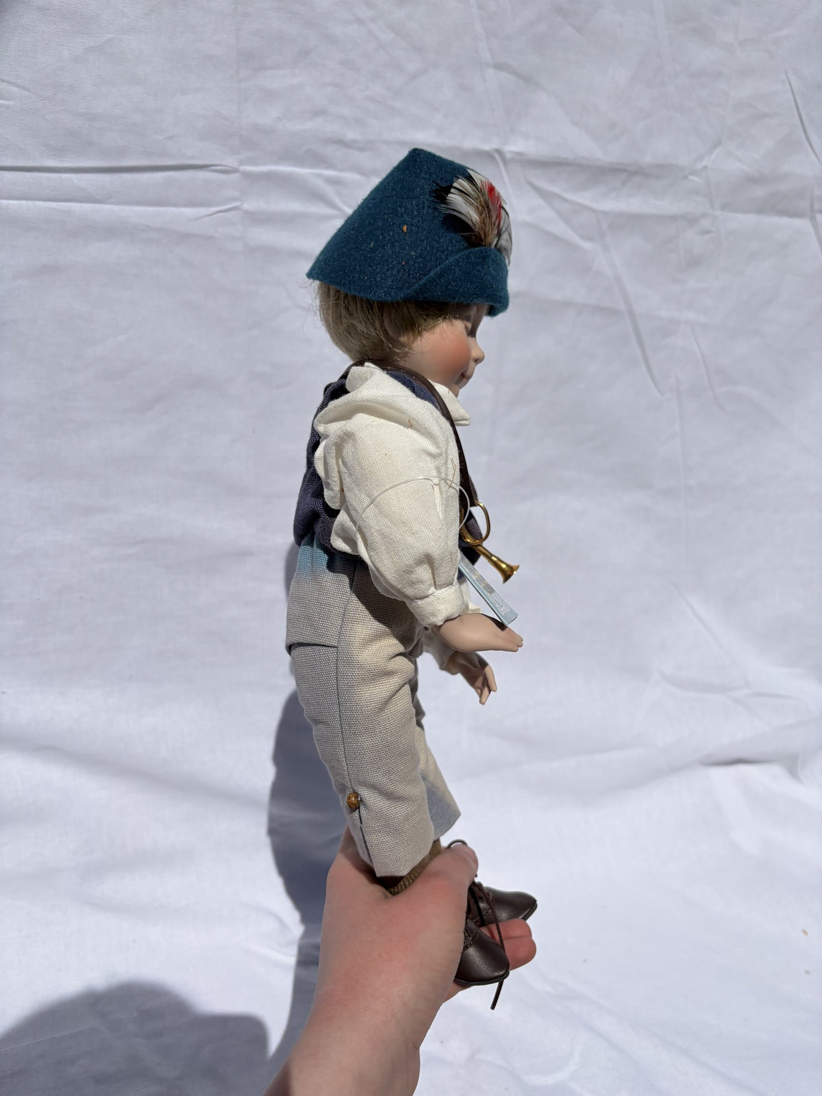 Dianna Effner Little Boy Blue Porcelain Doll Mother Goose Collection