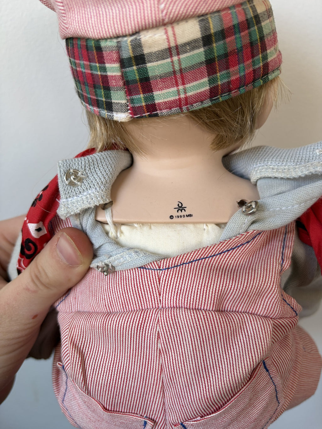 Danbury Mint 1990 Train Engineer Jimmy Porcelain Doll by Elke Hutchens
