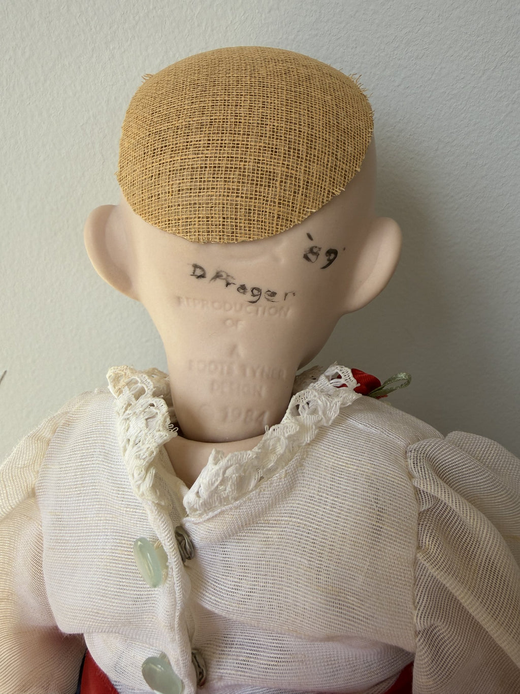 A Boots Tyner Porcelain Doll Reproduction 1984