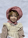 Ashton-Drake Carrie Porcelain Doll Little House on the Prairie Collection