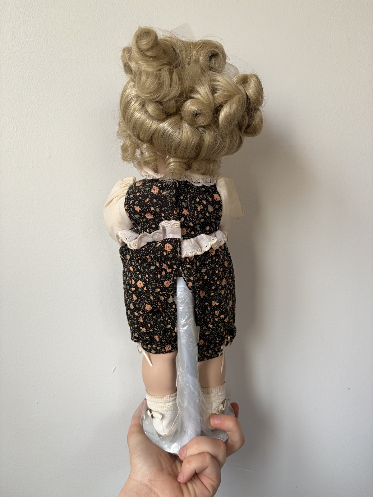 Jan Goodyear Porcelain Doll ‘Evie’ Boo Bear & Me 1991 Knowles