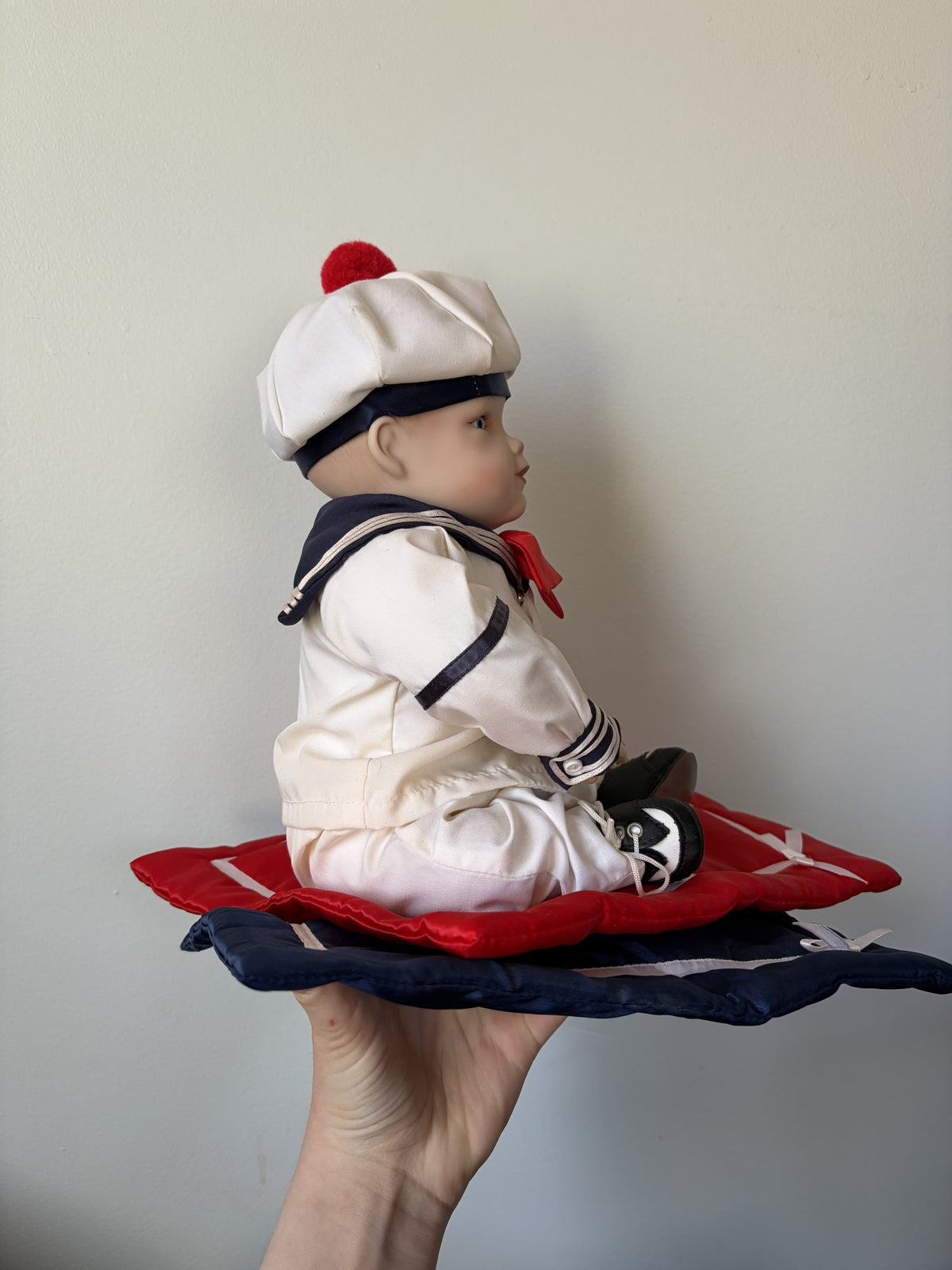 Yolanda Bello Porcelain Doll ‘Matthew’ Sailor Outfit Edwin M. Knowles