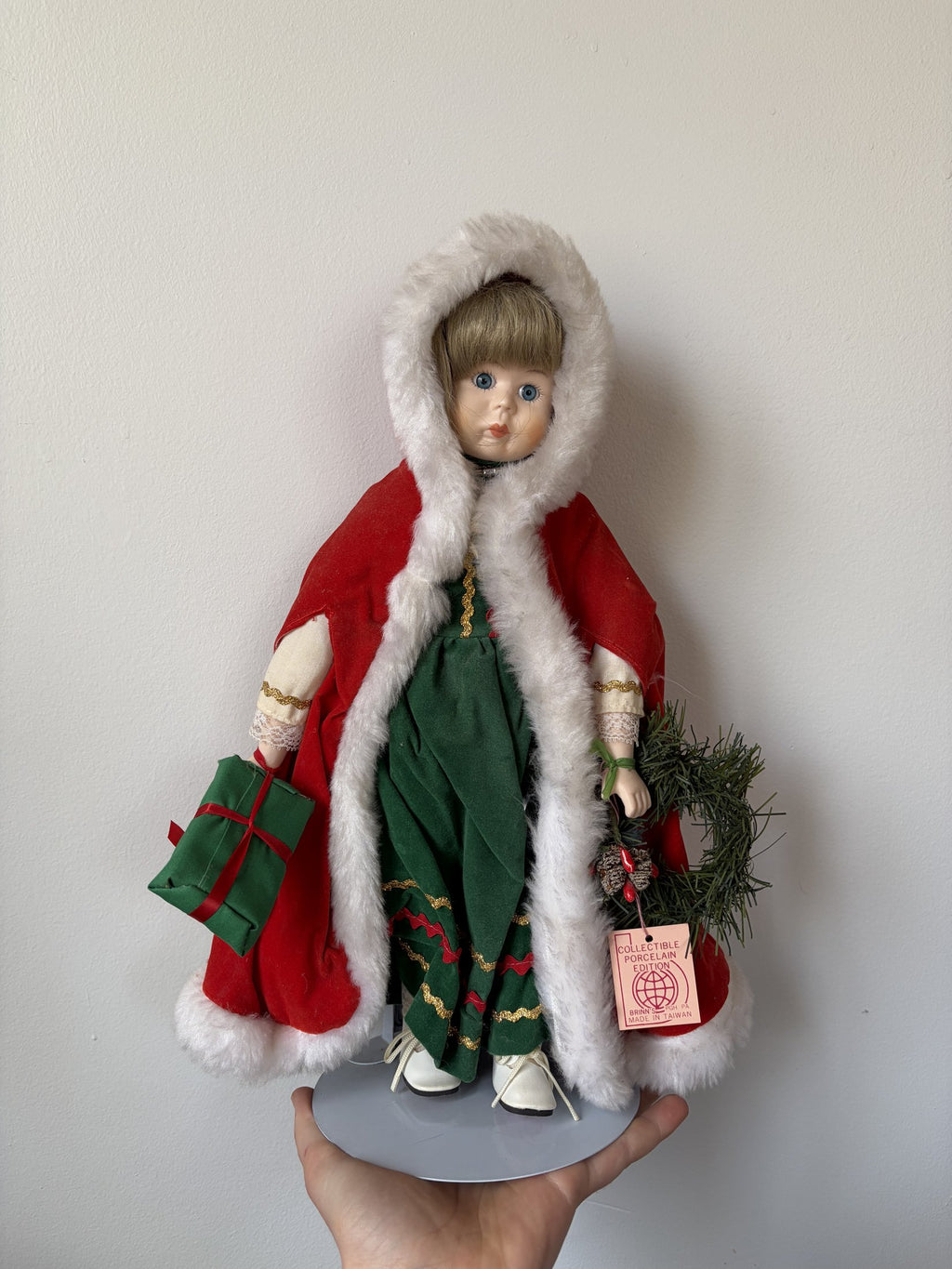 Brinn’s Collectible Porcelain Doll Christmas Edition PGH. PA